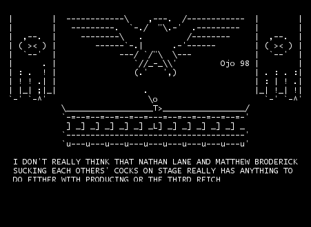 ASCII Art Fart