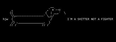 ASCII Art Fart