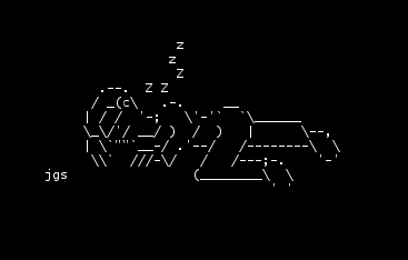 ASCII Art Fart