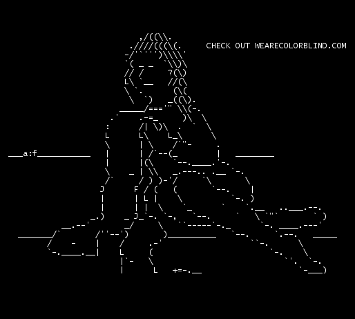 ASCII Art Fart