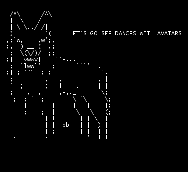 ASCII Art Fart