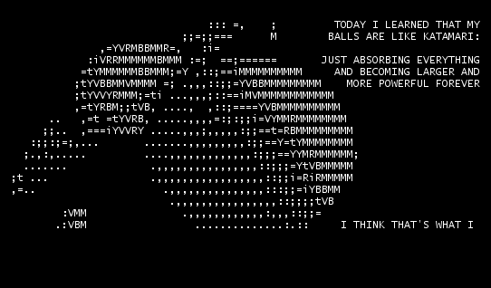 ASCII Art Fart