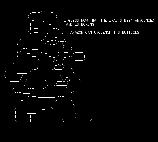 ASCII Art Fart