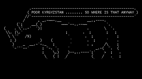 ASCII Art Fart