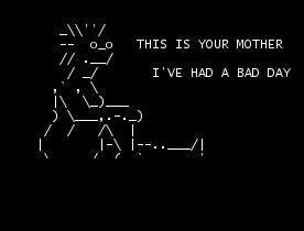 ASCII Art Fart