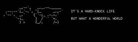 ASCII Art Fart