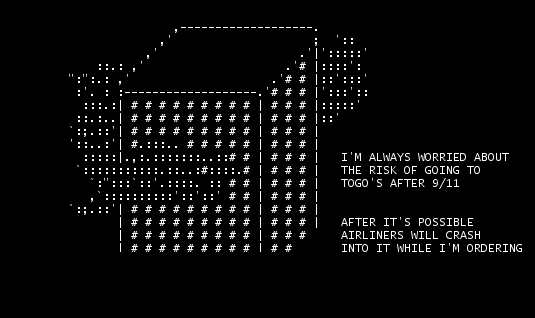 ASCII Art Fart