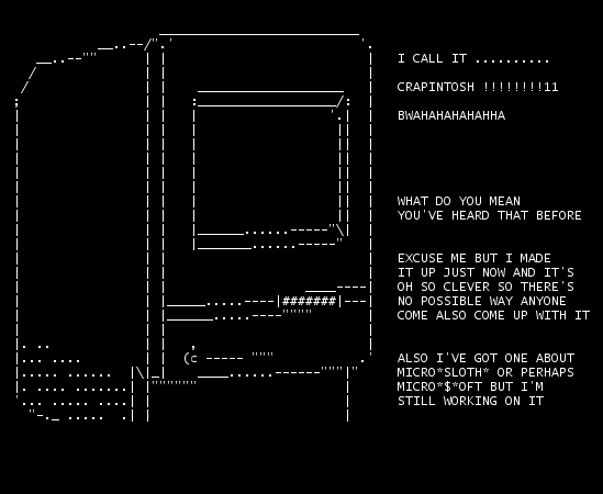 ASCII Art Fart