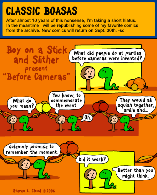 Boy on a Stick and Slither