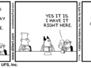 dilbert-written in stone