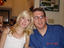 me and lil sis pesach 2005