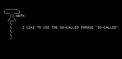 ASCII Art Fart
