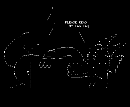 ASCII Art Fart