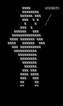 ASCII Art Fart
